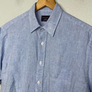 Untuckit Men's Light Blue Shirt